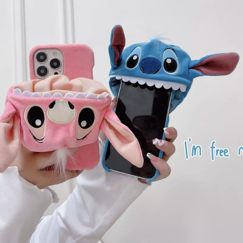 STITCH/ ANGEL PHONE CASE